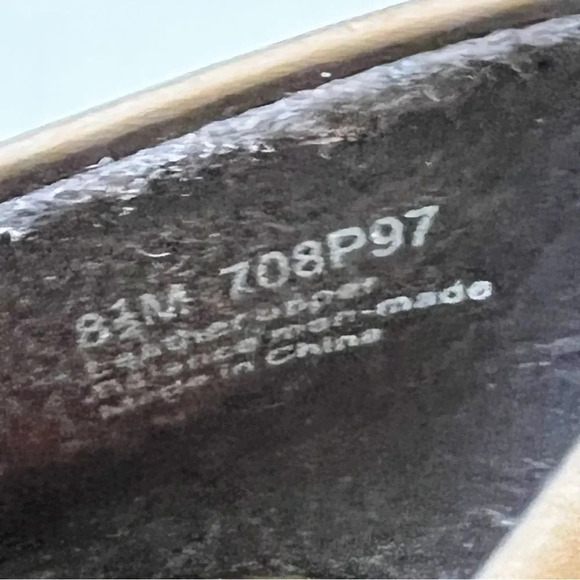 Naturalizer Women’s Size 8.5 Brown Suede Square Toe Pump Office Career Comfort - Picture 4 of 10